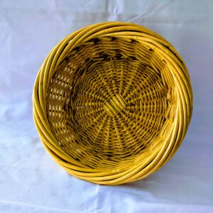 Round Yellow Basket