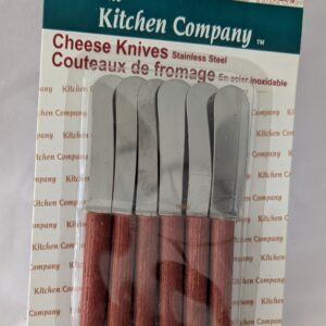 GT- 6pc Stainless Steel Cheese Knives